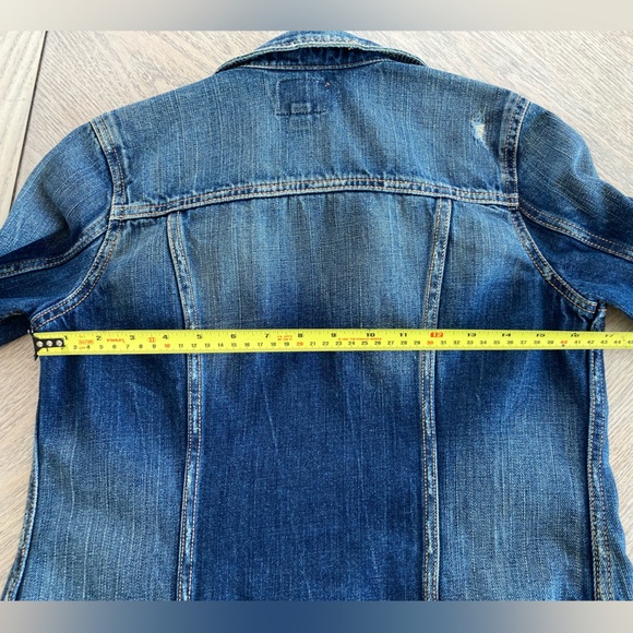 A&E Distressed Jean Jacket - XS - Blue - Picture 11 of 11
